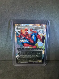 Spectacular Spider-Man (Borderless Non-Foil) Marvel's Spider-Man MTG SPM #14 NM - Image 1