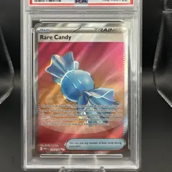 2025 Pokemon Mega Evolutions EN Rare Candy Ultra Rare Graded PSA 10 Slab - Image 2