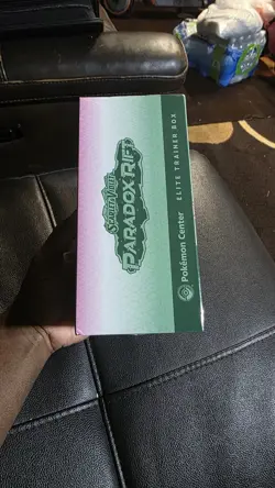 Paradox Rift Pokemon Center Elite Trainer Box Iron Valiant ETB Exclusive, Sealed - Image 3
