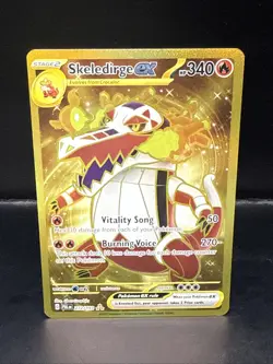 Pokemon Skeledirge ex 272/193 Sv02: Paldea Evolved Holo - Image 1