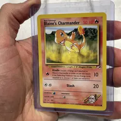 BLAINE'S CHARMANDER - 061/132 - GYM HEROES - POKEMON CARD - NM/MT Vintage Vtg - Image 2