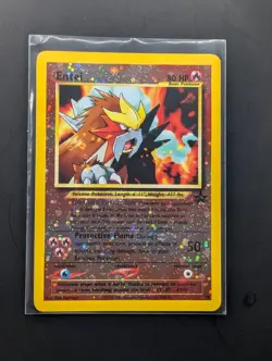 Entei 34 Reverse Holo Rare Black Star Promo Pokemon - NM - Image 1