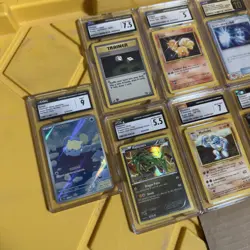 Pokemon Graded Slabs CGC Prestine 10 Vintage to Modern Lot of 9! $150 Value - Image 2