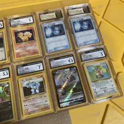 Pokemon Graded Slabs CGC Prestine 10 Vintage to Modern Lot of 9! $150 Value - Image 3