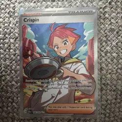 Crispin - 164/142 Stellar Crown - Full Art Ultra Rare - Pokemon TCG - Image 1