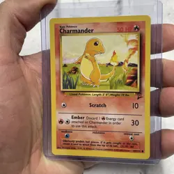 Pokemon TCG Charmander 69/130 Base Set 2 Regular NM/MT Pokemon WOTC Nintendo - Image 2