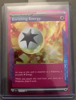 Pokemon TCG - Enriching Energy 191/191 Surging Sparks ACE SPEC Rare English Holo - Image 1