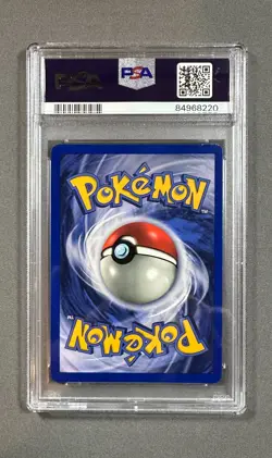 1999 Pokemon Mewtwo HOLO PSA Graded 8 Card10/102 - Image 2