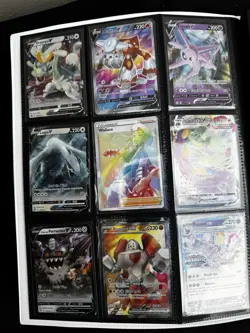 Pokemon Card Binder Collection 180 + Cards Ex V Vmax Holos Common Uncommon - Image 2