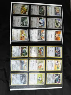 Pokemon Card Binder Collection 180 + Cards Ex V Vmax Holos Common Uncommon - Image 4