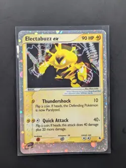 Electabuzz ex 97/109 EX Ruby & Sapphire Rare Holo Pokemon - NM - Image 1