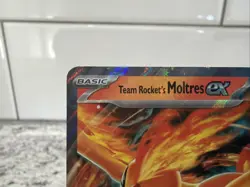 Pokemon TCG Team Rockets Moltres EX Destined Rivals 031/182 Stamped UPC Promo - Image 2