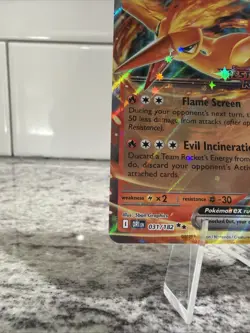 Pokemon TCG Team Rockets Moltres EX Destined Rivals 031/182 Stamped UPC Promo - Image 5