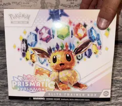 Pokemon Prismatic Evolutions Elite Trainer Box (ETB) SEALED Fast Shipping - Image 1