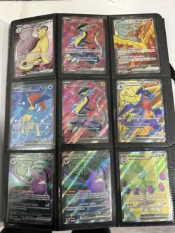Binder collection pokemon ultra rare card lot READ DESCRIPTION 333 great cards. - Image 1