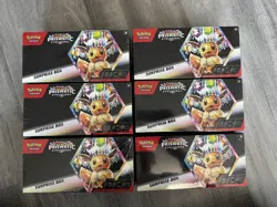 Pokemon TCG Prismatic Evolutions Surprise Box Case of SIX (6) Sealed Boxes - Image 1