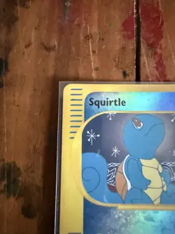 Pokemon Squirtle TCG Expedition Base Set Card 132/165 Reverse Holo - Image 2
