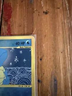 Pokemon Squirtle TCG Expedition Base Set Card 132/165 Reverse Holo - Image 3