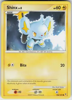 Pokemon TCG Shinx 126 Supreme Victors Common card Normal - Image 1
