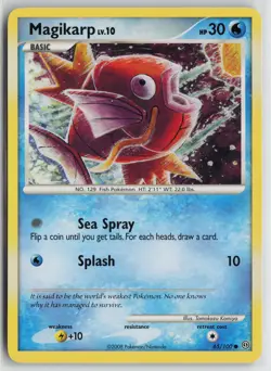 Pokemon Magikarp 65/100 Stormfront NM card Normal - Image 1
