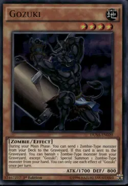 Gozuki 1st Ed Ultra Rare DUSA-EN020 Yu-Gi-Oh! - Image 1
