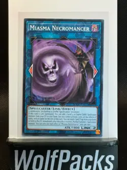 2025 Yu-Gi-Oh! - Miasma Necromancer #DOOD-EN052 1st Edition - Image 1