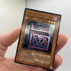 Yugioh Dark Mimic LV3 SOD-EN010 Ultimate Rare 1st Edition - Image 3
