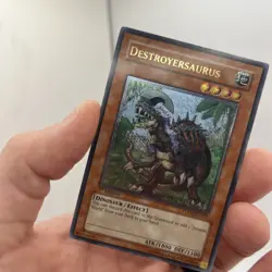 Yugioh! LP Destroyersaurus - FOTB-EN017 - Ultimate Rare - 1st Edition Lightly Pl - Image 2