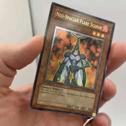 Neo-Spacian Flare Scarab POTD-EN004 Ultimate Rare 1st Edition Yu-Gi-Oh - Image 2