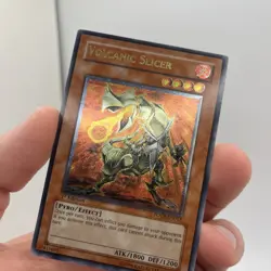Yugioh Volcanic Slicer FOTB-EN012 1st Edition Ultimate Rare Lightly Played - Image 3