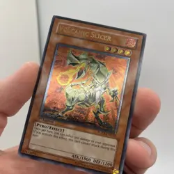 Yugioh Volcanic Slicer FOTB-EN012 1st Edition Ultimate Rare Lightly Played - Image 4