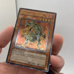 Yugioh Volcanic Slicer FOTB-EN012 1st Edition Ultimate Rare Lightly Played - Image 5