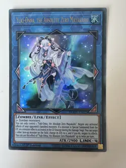 DUOV-EN025 Yuki-Onna, The Absolute Zero Mayakashi Ultra Rare 1st Edition Yugioh - Image 1
