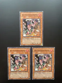 Yugioh Iron Blacksmith Kotetsu DCR-064 Common 1st Edition HP X3 - Image 1