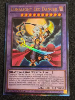Yu-Gi-Oh Lunalight Leo Dancer - RA04-EN053 Ultimate Rare NEAR MINT! - Image 1