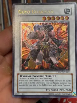 YuGiOh! Goyo Guardian (UTR) Ultimate Rare - The Duelist Genesis TDGS-EN042 - Image 2