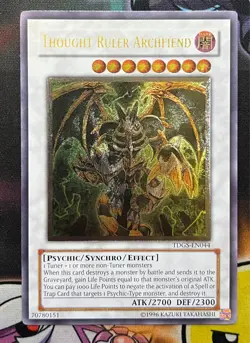 Thought Ruler Archfiend (UTR) TDGS-EN044 The Duelist Genesis Unlimited NM - Image 1