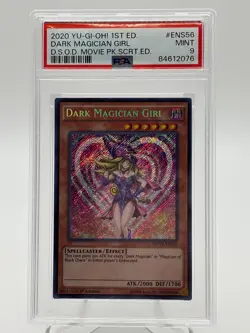 2020 Yugioh D.S.O.D. Movie Dark Magician Girl #ENS56 PSA 9 - Image 1