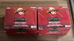 2x One Piece OP-13 Carrying on His Will Booster Box - ENG Version - SEALED✅ - Image 1