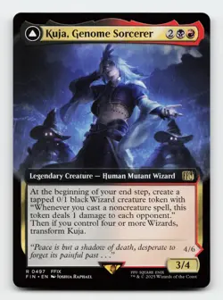 Kuja, Genome Sorcerer (Extended Art) #497 FINAL FANTASY Magic The Gathering Card - Image 1
