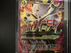 Mega Mewtwo EX Full Art 160/162 Pokemon Card Breakthrough Near Mint Minus NM- - Image 3