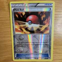 POKE BALL 67/83 POKEMON CARD (XY GENERATIONS SET) REVERSE HOLO - Image 1