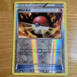 POKE BALL 67/83 POKEMON CARD (XY GENERATIONS SET) REVERSE HOLO - Image 2