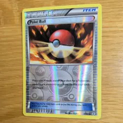 POKE BALL 67/83 POKEMON CARD (XY GENERATIONS SET) REVERSE HOLO - Image 4