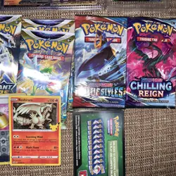 Pokemon Card Lot Graded, Commons, Packs, & Codes - Image 5