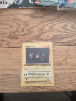 Pokemon TCG Magnemite Team Rocket 1st Edition Common Card 60/82 - Image 1