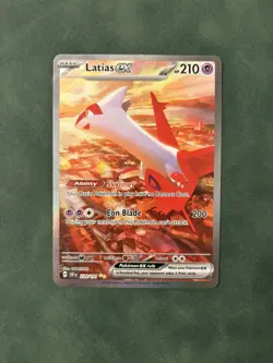 Pokemon TCG Surging Sparks Latias EX Card 239/191 Special Illustration Rare NM - Image 1