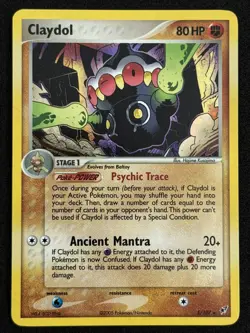 Claydol Holo Rare Pokemon Card EX Deoxys 5/107 - Image 1