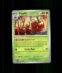 2025 Prismatic Evolutions Dipplin Pokemon Card #010/131 Basic TCG PACK FRESH - Image 1