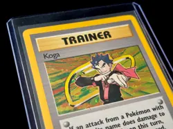 Koga 1st Edition Holo Rare 19/132 Gym Challenge WOTC 2000 Vintage Pokemon Card - Image 3